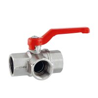 2-Way Ball Valve with Full Bore, T-Type