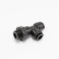 Swivel Run Male Tee (parallel thread BSPP with seal) 8mm...