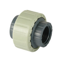Union Socket with Threaded Ring Nut and Female Threaded...