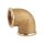 Elbow 90° with Female Threaded Ends, CR Brass